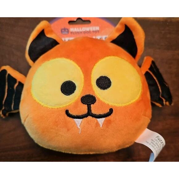 Halloween Plush Dog Toy Little Batty Squeaker Machine Washable Fuzzyard - Picture 1 of 4